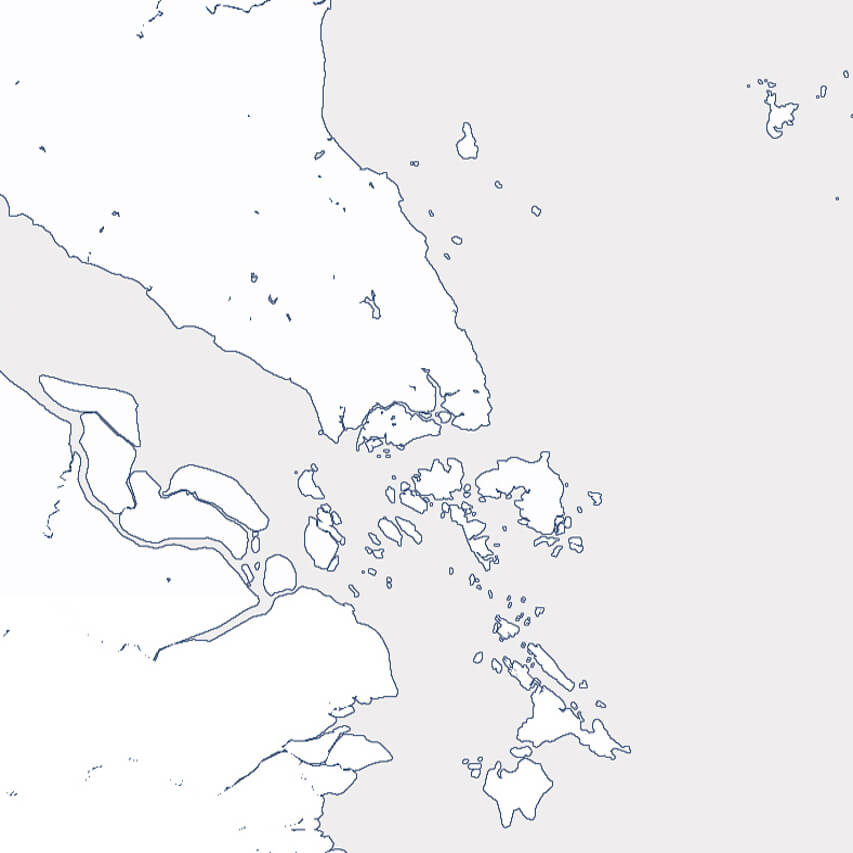 Regional radar map